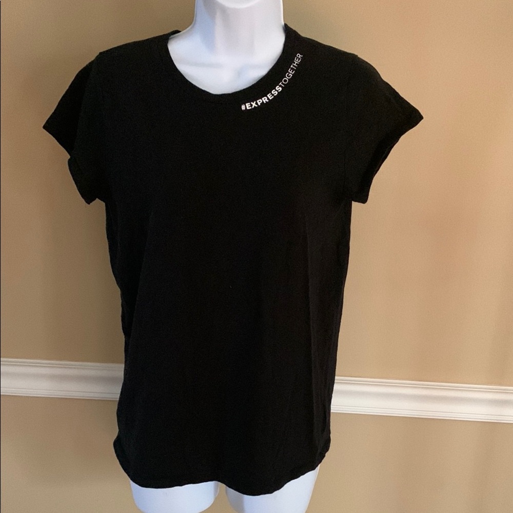 Express Black Short Sleeve T-Shirt